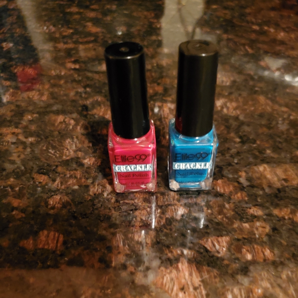 Elite99 Crackle Gel Nail Polishes | 2 For $9
